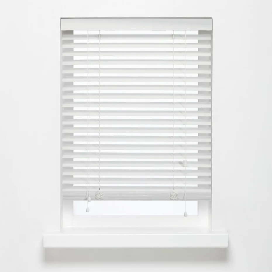 Bamboe Jaloezie Jax Wit 100x175 cm