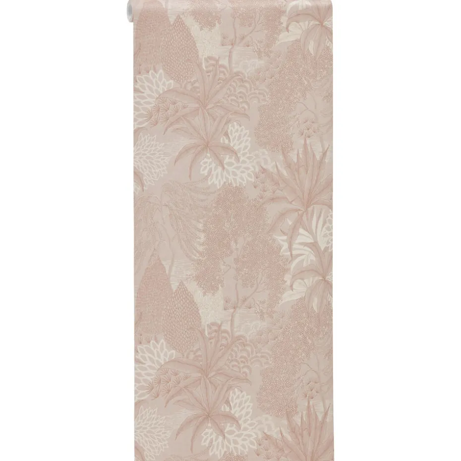 Behang Anne Roze