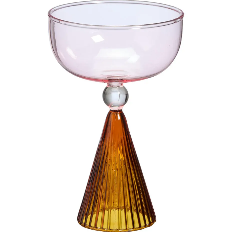 Drinkglas Nouveau Roze/Amber - 200 ml