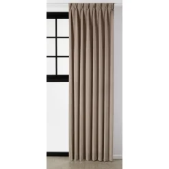 Gordijn Velours Emily Taupe