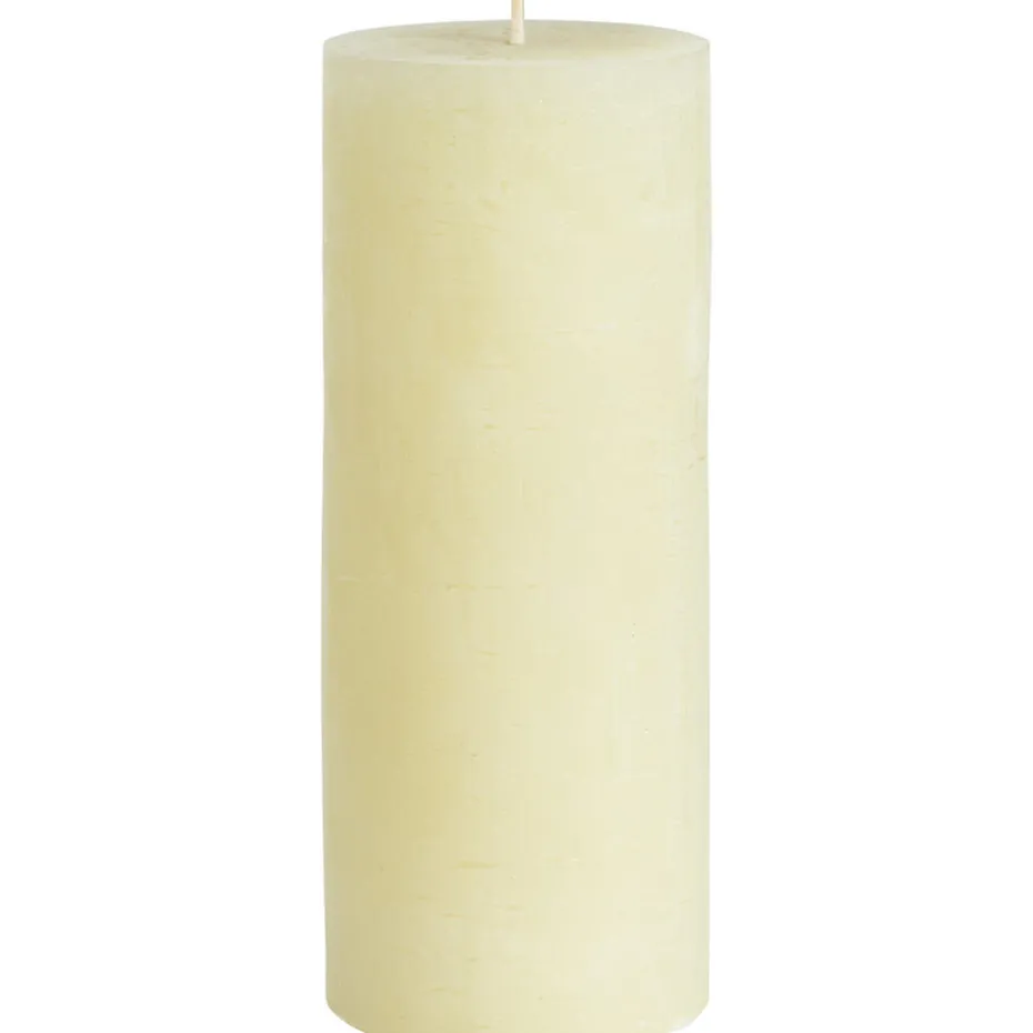 Kaars Rustiek Lime 7x17 cm