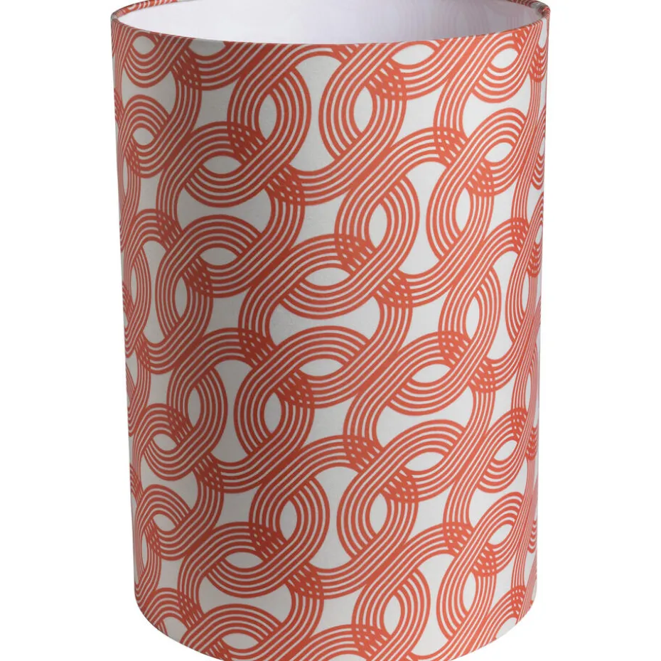 Lampenkap Chain Rood Ø25x35cm