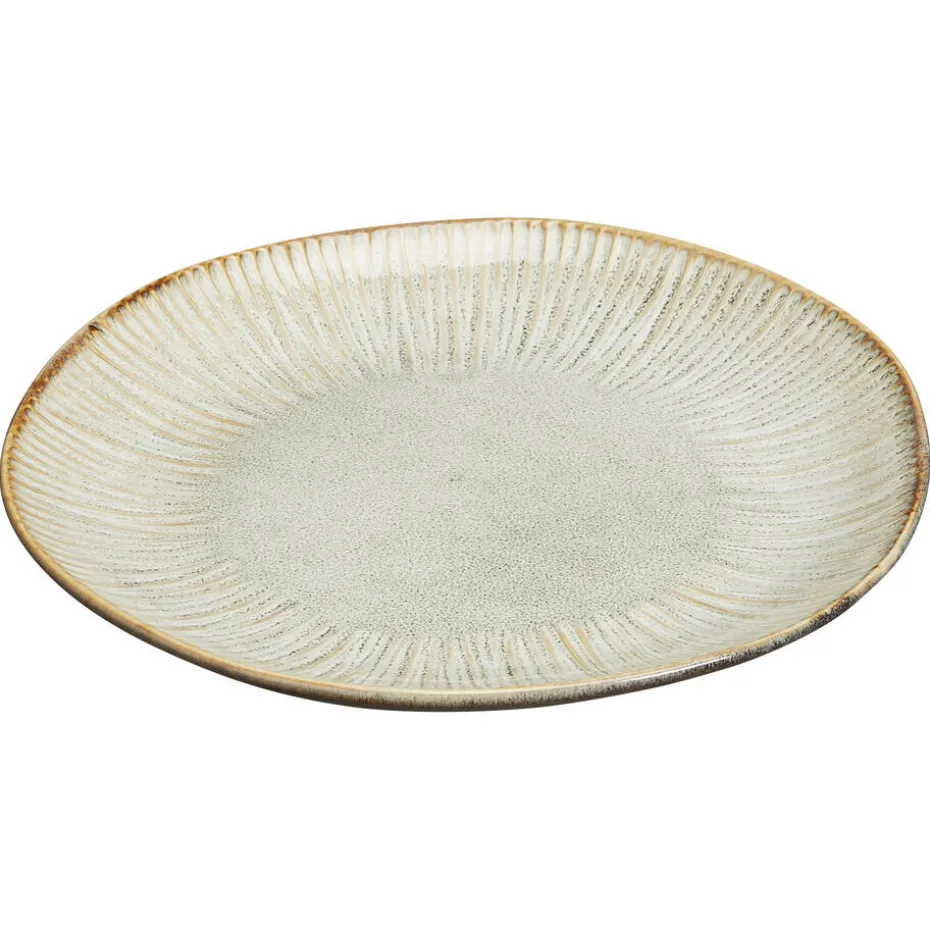 Ontbijtbord Nordic Print Beige - ø 22 cm