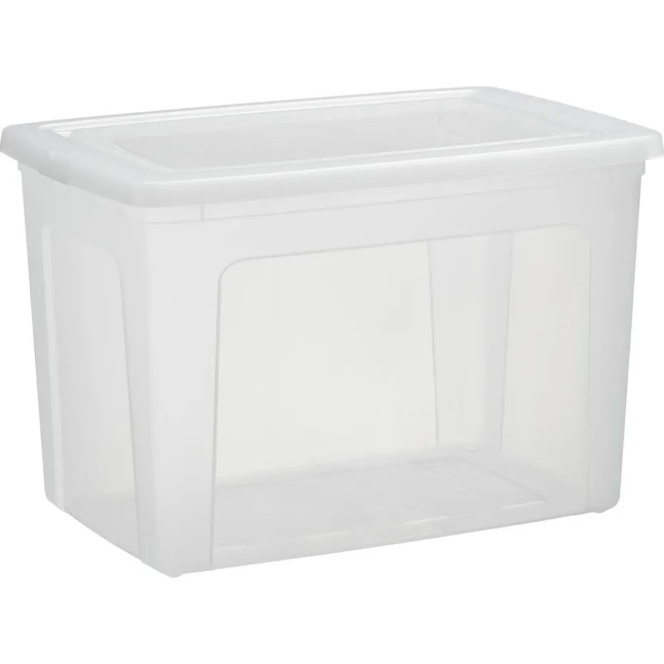 Opbergbox Transparant 70 Liter