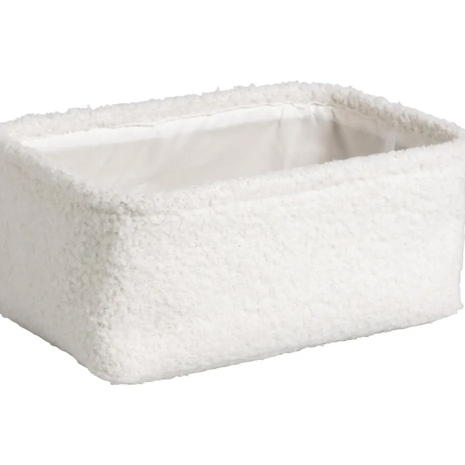 Opbergmand Teddy Off-White - 3 Stuks