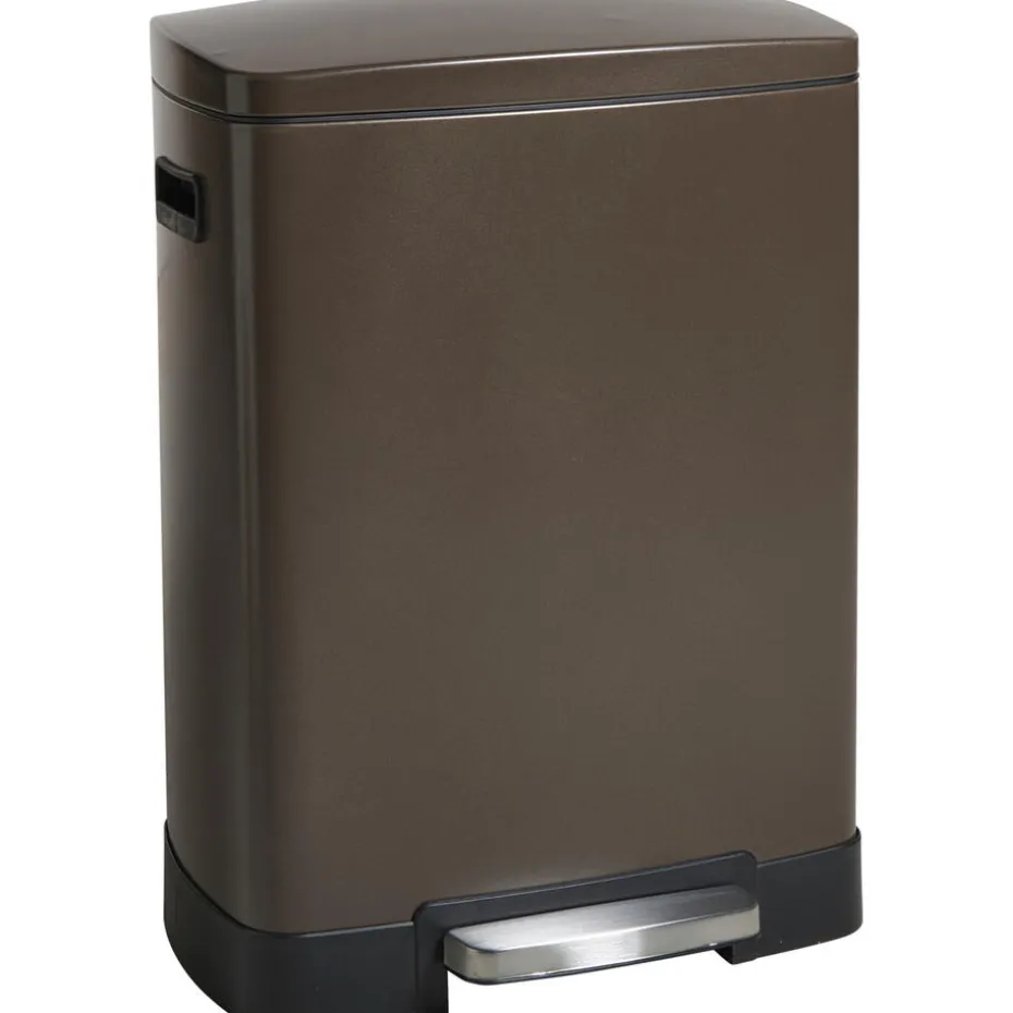 Pedaalemmer Duo 40 Liter Donkerbruin