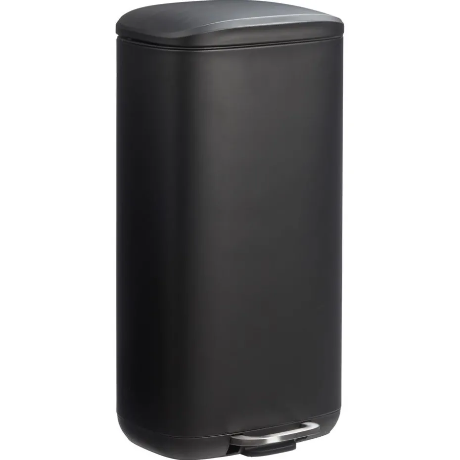 Pedaalemmer Lux 30 Liter Zwart