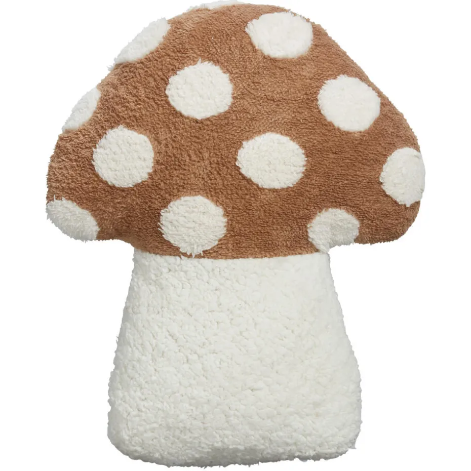 Sierkussen Paddenstoel Beige