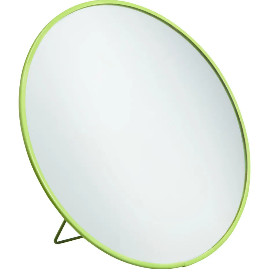 Spiegel Neon Geel - Ø20 cm