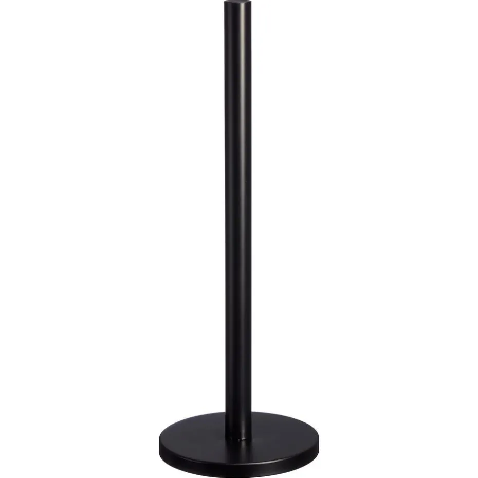 Toiletrolhouder Metaal Zwart 43x15x15 cm