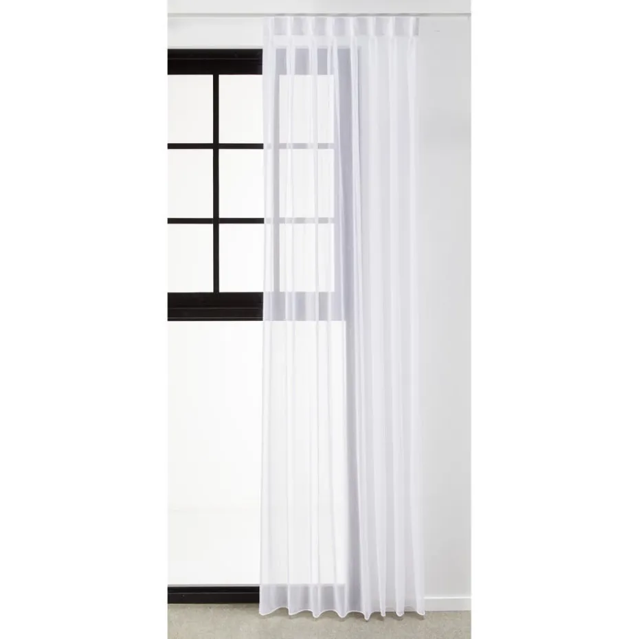 Vitrage Viola Wit 150 cm