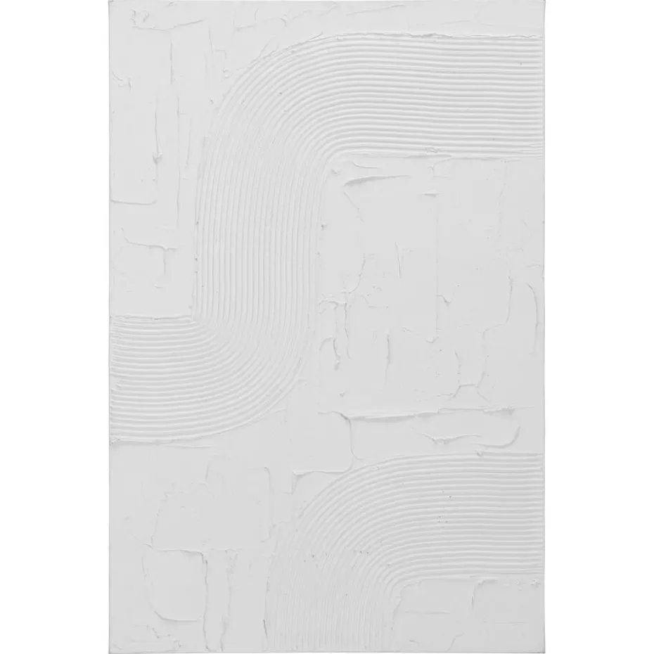 Wanddecoratie Art Wit